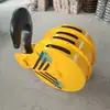 Gancho de Grúa Montado en Vehículo Gancho de Transporte para Obra Accesorios de Grúa Locomotora de Grúa Cable de Acero Accesorios para Polipasto Eléctrico