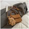 Bolso de Mano Pequeño Moderno y Único para Mujer 2025 Invierno Nueva Moda Bolso Cuadrado Pequeño de Viaje Bolso de Hombro de Alto Valor