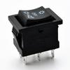 Interruptor de Barco Negro KCD1 Interruptor Basculante de Seis Pines Tres Velocidades Transferencia Especial Electrodomésticos Interruptor