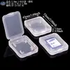 Paquete múltiple de tarjeta TF + estuche para tarjeta SD, estuche de plástico para tarjeta TF, caja de embalaje para tarjeta de memoria de cámara, estuche de PP para tarjeta Micro SD
