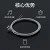 Juego de Cuerdas para Guitarra Folk Cuerdas Transfronterizas Neutras Juego de Cuerdas para Guitarra Folk de 6 Cuerdas Empaquetadas de Alta Gama Cuerdas de Cobre