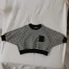 Sudadera de Manga Murciélago para Niños Estilo Coreano Primavera y Otoño 2026 Camiseta Holgada de Moda para Niños y Niñas Top para Bebé