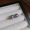 Pendientes Elegantes de Zirconia y Perla Redonda Estilo Francés, Lujo Ligero, Pendientes de Alta Gama, Estilo Retro de Nicho, Pendientes Versátiles para Mujer