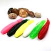 Cebo suave flotante negro para agua lanzamiento largo pupa de abeja insecto blando pesca de agua dulce pez gato resbaladizo cabeza de serpiente cabeza de serpiente pez negro matanza especial cebo falso cebo Luya
