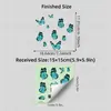 BRUP Pegatina de Pared Mariposa Luminosa Fresca y Realista Mariposa Habitación Infantil Dormitorio Pegatina Decorativa Autoadhesiva BR-YG424C