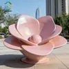 Esculturas de Fibra de Vidro em Forma de Pétalas para Paisagismo de Jardins Estilo Chinês, Instalações de Paisagismo de Jardins Tradicionais para Arquitetura Antiga e Elementos Aquáticos