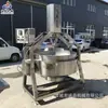Wok a Gás Planetário para Refogar Molho de Curry e Pasta de Feijão, Wok com Mexedor Automático para Uso Comercial, Frigideira Antiaderente para Preparar Pasta de Medicina Tradicional Chinesa