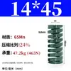Molde de Resorte de Compresión de Primavera Verde Molde de Resorte Doméstico 65Mn Resorte Tf Alambre Plano de Alta Resistencia Compresión Estándar Japonés Resorte Rectangular