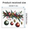 Kun Shangpin Nova Bola de Natal Autocolante Adesivos de Parede Sala de Estar Quarto Vidro de Janela Adesivos Corredor Pinturas Decorativas Sd-48