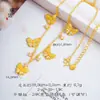 Tienda de Oro Pu Zuo mismo estilo oro arena luz flotante sueño de mariposa borla collar para mujeres estilo chica rica de alta gama exquisita cadena para clavícula regalo para novia
