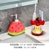 Estante de Almacenamiento para Cepillo de Dientes Eléctrico de Cerámica Apple Lavabo del Baño Tocador Pasta de Dientes Base para Cepillo de Dientes Flor de Seda