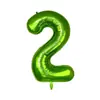 Globo Digital de Papel de Aluminio de 40 pulgadas Forma de Set de Cumpleaños Suministros de Decoración para Fiestas Globos con Números de Cumpleaños Venta al por Mayor