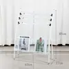 Revistero, Revistero, Exhibidor de Folletos y Revistas, Estante de Piso para Almacenamiento y Organización de Dibujos e Información de Oficina