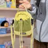 Bolsa transversal colorida para atividades ao ar livre, mochila pequena multifuncional, alto valor estético, dupla utilização para caminhada e montanhismo ao ar livre, bolsa de ombro para celular
