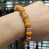2025 Nuevo Venta Caliente Transfronteriza Pulsera para Hombre de Piedra Ojo de Tigre Pulsera de Acero Inoxidable con Cuentas de Piedra Venta al por Mayor Piedra Ojo de Gato