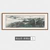 Nueva pintura de paisaje chino para sala de estar, pintura colgante con respaldo de montaña, pintura tradicional china para oficina, salón de té, sofá, fondo, pintura decorativa de madera maciza