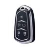 Capa para Chave de Carro Silver Edge para 5 Chaves Chave de Carro Cadillac CT6/XT5/XT6 ATS/XTS/SRX