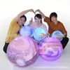 Oito planetas pendurados decorações shopping shopping janela adereços de casamento bola estrelada layout Meichen nove planetas decoração sistema solar