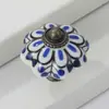 Manija de Cajón de Gabinete Estilo Pastoral Moderno Manija de Puerta de Gabinete Estilo Americano Retro Manija Elegante de Cerámica Estilo Francés