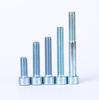 Tornillos Cilíndricos de Acero Galvanizado Grado 8.8 con Cabeza Hexagonal y Cavidad Hexagonal Tornillos de Cabeza Cúpula Zinc Azul y Blanco M2M2.5M3M4-M12