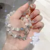 Pulsera de cristal natural ojo de gato, lima, luz de luna, hecha a mano, para mejor amiga, pareja, venta de pulseras