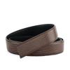 3.5 slide automático cinto masculino fivela automática cabeça camada couro cinto corpo sem sanduíche couro cinto atacado