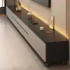 Mueble de TV Sala de Estar Hogar 2026 Venta Caliente Almacenamiento Integrado Apartamento Pequeño Habitación de Alquiler Mueble de TV de Pie