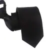 Corbata de Hombre Atada a Mano de 6 cm Corbata con Cremallera sin Nudo de 8 cm Negocios Formal de Gama Alta Fácil de Tirar Shaoxing Shengzhou