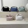 Bolso Vintage para Mujer, Diseño de Moda Estilo Hong Kong, Bolso de Noche Versátil de Color Sólido, Bolso Cruzado de Hombro Único con Forma de Lingote de Moda para Mujer