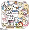 60 Pegatinas de Dibujos Animados, Lindas Expresiones Jiikawa, Decorativas para Botellas de Agua, Teléfonos Móviles, Pequeñas Pegatinas Mochi