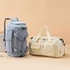 Mochila plegable, bolsa de viaje, nueva moda, impermeable, bolsa de almacenamiento de equipaje, almacén de zapatos independiente, bolsa deportiva para yoga y fitness.