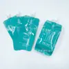 Bolsa de Papel de Aluminio de 350 ml/500 ml Personalizada con Agua Rica en Hidrógeno, Bolsa con Boquilla para Beber Sellada por los Cuatro Lados, Bolsa de Empaque Compuesto Impresa a Color