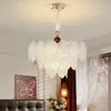 Lámpara de araña estilo francés, lámpara de dormitorio, dormitorio principal, lámpara para habitación nueva, lujo ligero, sensación de alta gama, lámpara de sala de estar, lámpara de cristal simple, hierro