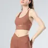 Roupa Nova para Yoga, Estilo Europeu e Americano, Top Esportivo Simples com Bojos, Pode Ser Usado Sozinho, Regata Fitness, Emagrecedor e Justo