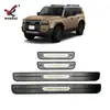Adecuado para Toyota 24 Prado Tiras de Umbral de Puerta Exteriores Modificadas y Pedales, Tiras de Pedal de Bienvenida Especiales Lc250 Dominantes