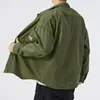Chamarra Estilo Camisa de Trabajo para Hombre, Camisa Casual para Primavera y Otoño, Moderna Chaqueta Cardigan de Felpa Holgada para Otoño e Invierno para Hombre