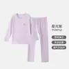 Conjunto de roupa íntima térmica infantil de outono, Classe A, fino e quente, para meninos e meninas, feito de Tencel Lyocell, oferta especial de liquidação
