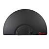 Promoção Quente da Amazon Material PU Tapete Anti-Fadiga Preto Meio Redondo Tapete de Chão para Salão de Cabeleireiro