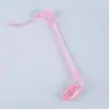 Cadena anticaída para chupete cadena de resorte extensible cadena de mordida de goma clip para tetina cadena anticaída retráctil