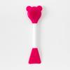 Pincel de Silicone para Máscara Facial de Cabeça Dupla de Uso Único, Escova de Limpeza Facial, Escova de Limpeza Facial, Ferramenta de Beleza e Cuidados Pessoais, Pincel para Máscara