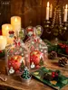 Cajas de Manzana Navideñas Personalizadas por el Fabricante, Cajas para Empaque de Regalos de Nochebuena, Cajas de Regalo Transparentes Impresas al por Mayor