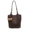 Bolsa de palha tecida para mulheres, novo modelo outono 2026, simples, estilosa, toque de alta qualidade, bolsa de ombro de grande capacidade, bolsa de mão para o dia a dia