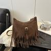 Bolsa Tote Grande Capacidade Moda Casual Tendência Verão 2026 Nova Elegante Tendência Ombro Transversal Feminina