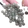Xinjiang Hotan Pulsera Morada Humo de Cuentas Redondas Externas 8mm Cuentas Redondas Cuentas Sueltas Accesorios de Collar Flujo Provincial Cuentas