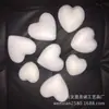 Espuma amor Branco 2cm-15cm coração real formato de coração coração de espuma Dia dos Namorados buquê presente decoração