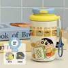 Nueva taza térmica de acero inoxidable 316L, diseño inspirado en la dopamina, perfecta para niños, creativa y portátil, ideal para estudiantes, taza de café moderna