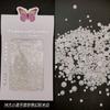 2024 Manicura Nueva Joyería de Perlas Fondo Plano Tamaño Mixto Perla Redonda Esférica Perla Mixta Blanco Blanco Roto Fantasía