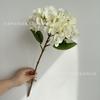 Nueva flor de imitación de una sola rama de 72 hortensias pequeñas para bodas, auditorio, techo alto, camino decorativo, comercio exterior, hortensias