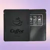 Bolsa de café de goteo con revestimiento de aluminio, apertura plana, en stock, al por mayor, engrosada, bloqueadora de luz, conservadora de frescura, bolsa de embalaje exterior para polvo de café