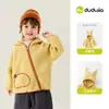Dudujia Roupa Infantil Jaqueta de Veludo Infantil Nova de Inverno Moletons Infantis Tops Grossos de Inverno para Meninas Bebê